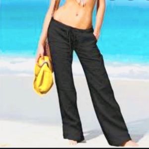 NWTs Love Tree linen pants size L